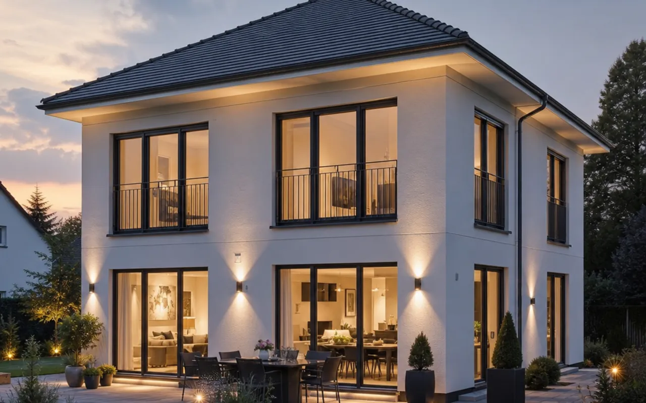 FIBAV Massivhaus Stadtvilla Fürstenberg – Fertighaus Preis pro m²