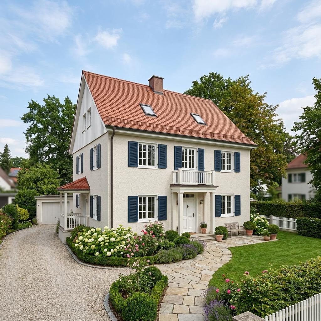 Amerikanisches Haus Salem 128 von Bostonhaus — Massivhaus mit rund 128 m²