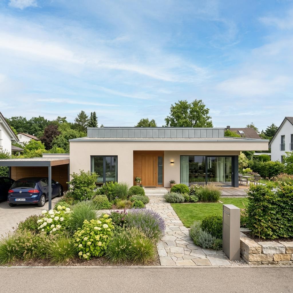 Bungalow Bungalow Gartenzeile 124 von HELMA Eigenheimbau — Massivhaus mit rund 124 m²