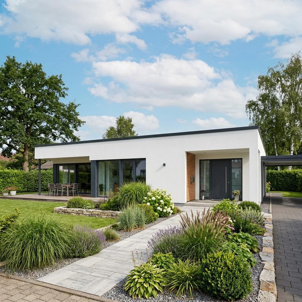Bungalow Arles 96 von P & P Massivhaus — Massivhaus mit rund 96 m²