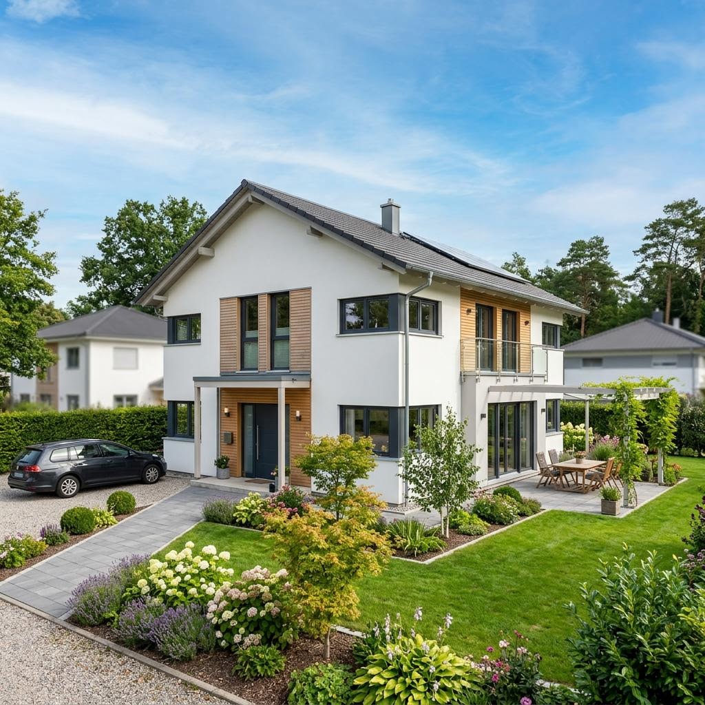 Einfamilienhaus Vitalis 118 von Kern-Haus — Massivhaus mit Satteldach und 118 m²