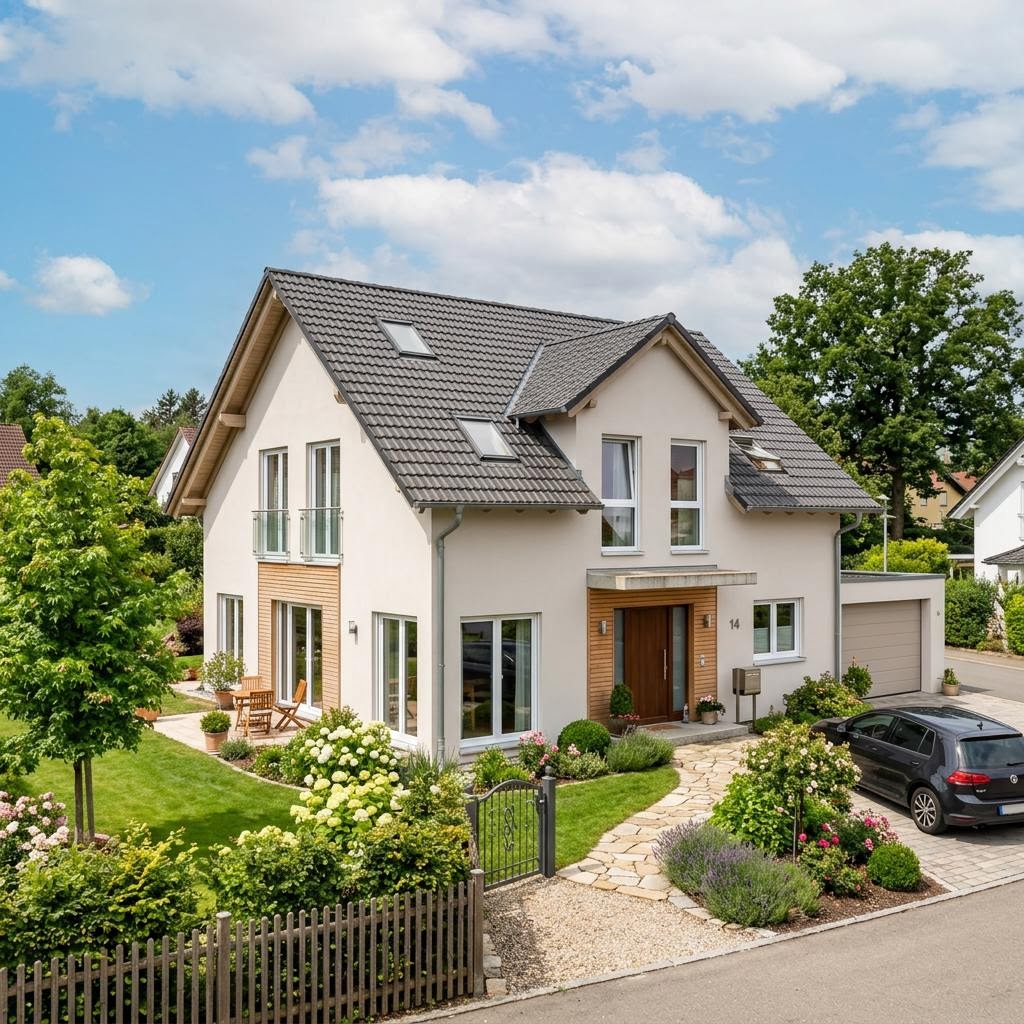 Einfamilienhaus Ziegelmassiv-Familienhaus 146 von Rötzer Ziegel-Element-Haus — Massivhaus mit rund 146 m²