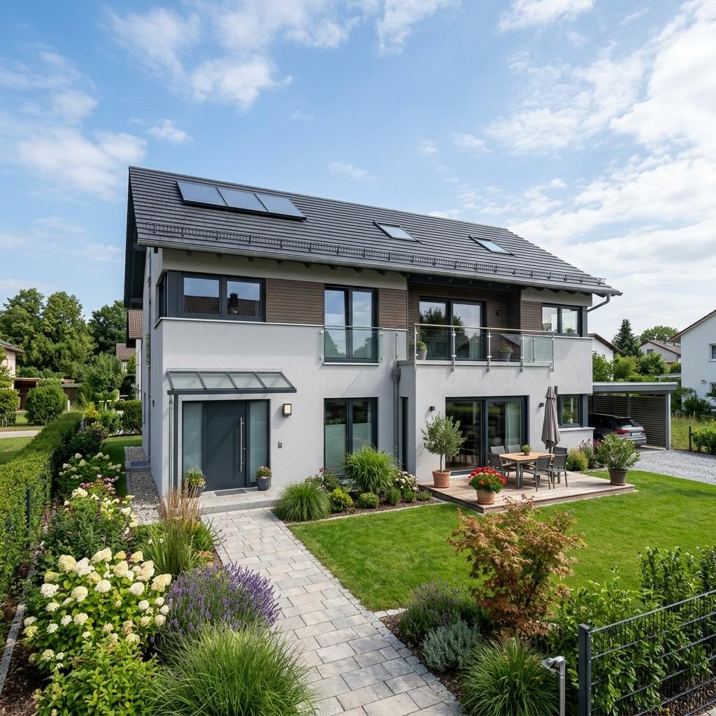 Einfamilienhaus Massiv Familie 150 von Team Massivhaus — Massivhaus mit fünf Zimmern