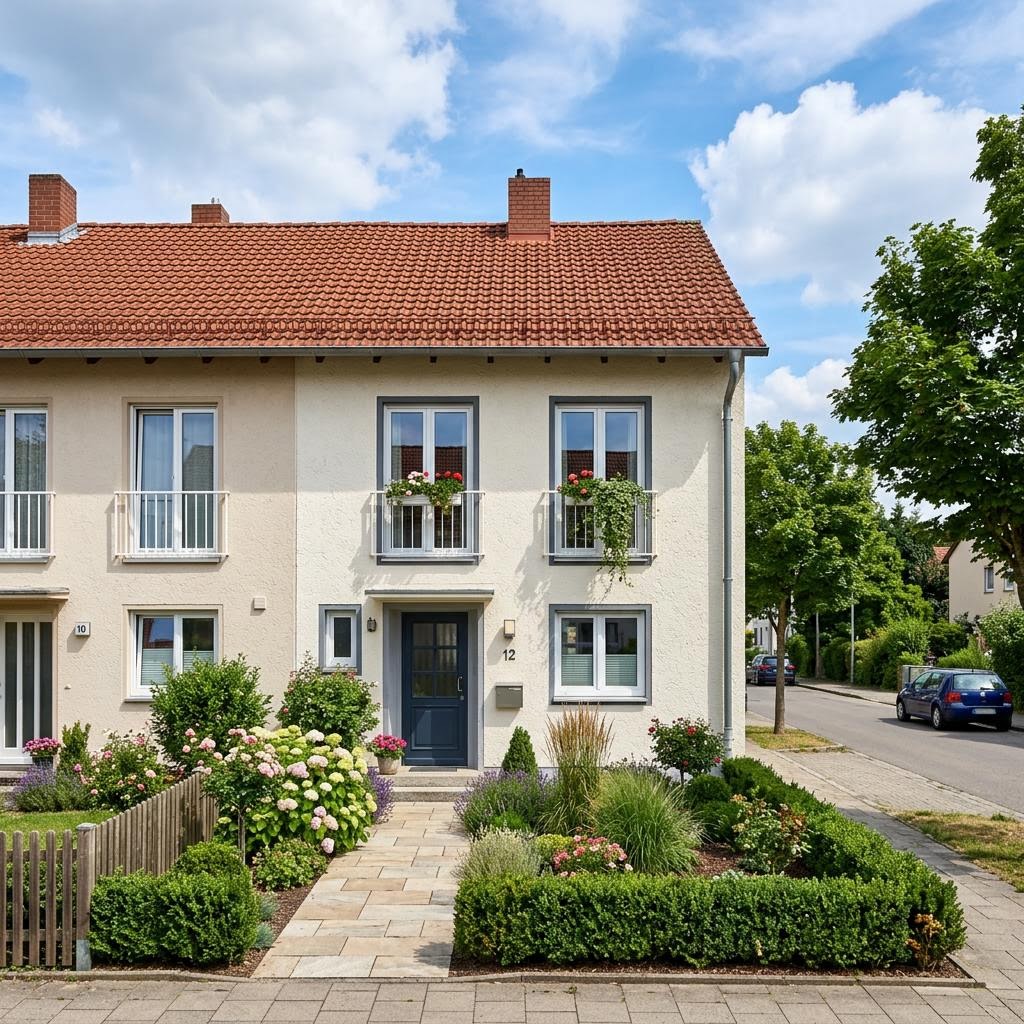 Reihenhaus Berlin Reihe 110 von Roth-Massivhaus — Massivhaus mit rund 110 m²