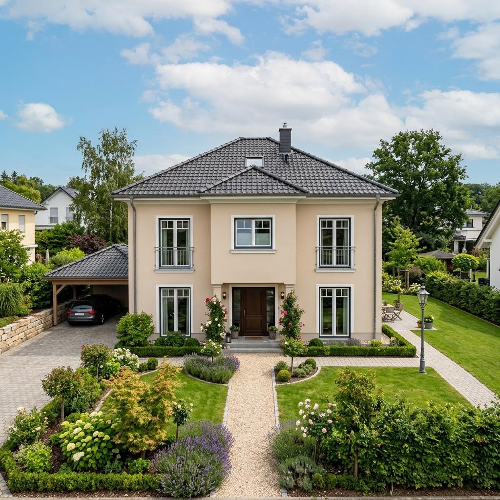 Stadtvilla Parma 148 von P & P Massivhaus — Massivhaus mit rund 148 m²