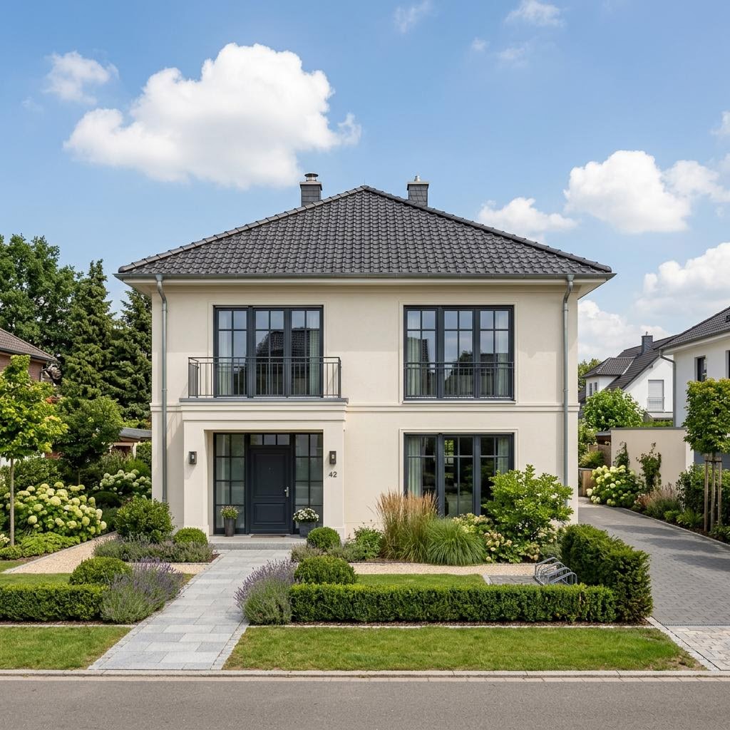 Stadtvilla Turin 142 von P & P Massivhaus — Massivhaus mit rund 142 m²